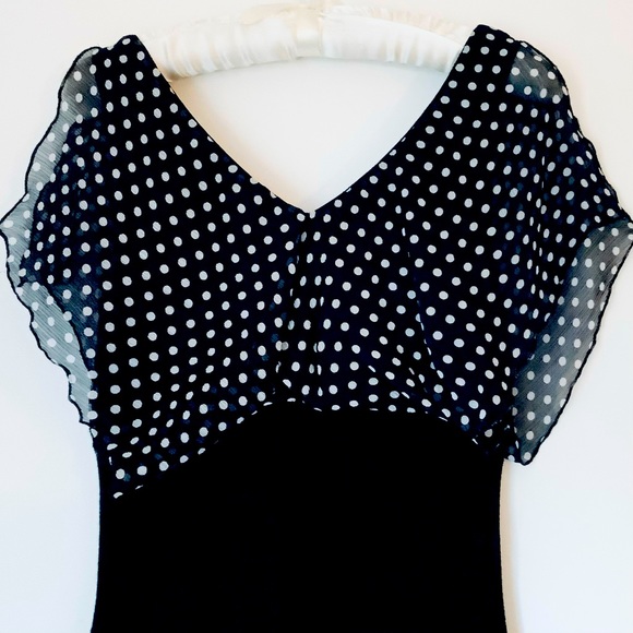 IZ Byer California Polka Dot Top - Picture 4 of 4